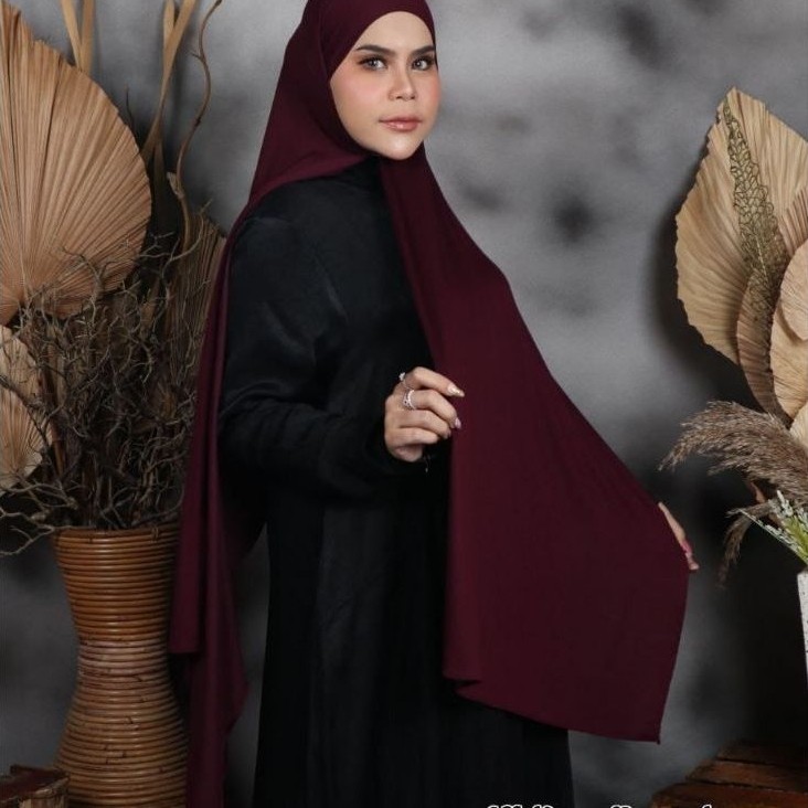 JILBAB Khiban Pashmina Rayon Cooltech DOI by DOA IBU HIJAB