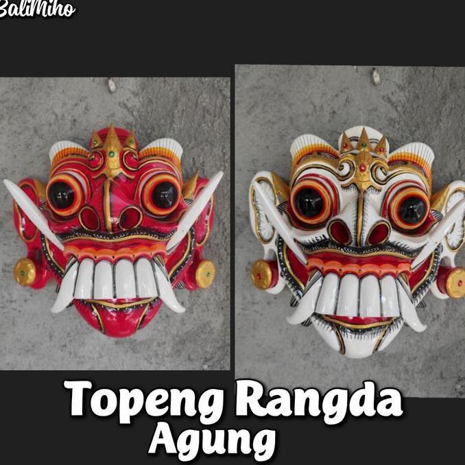 ```````] Topeng Rangda Agung Tapel Rangda Halus Pajangan Rangda Topeng Leak