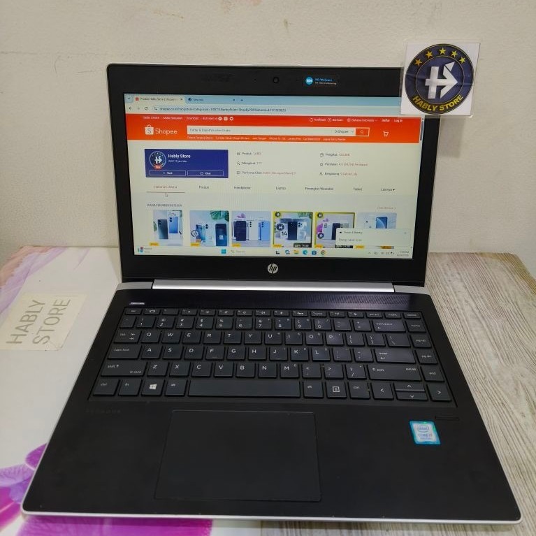 HP PROBOOK 430 G5 i7 8550U 16GB SSD 256GB 14INCH SECOND FULLSET