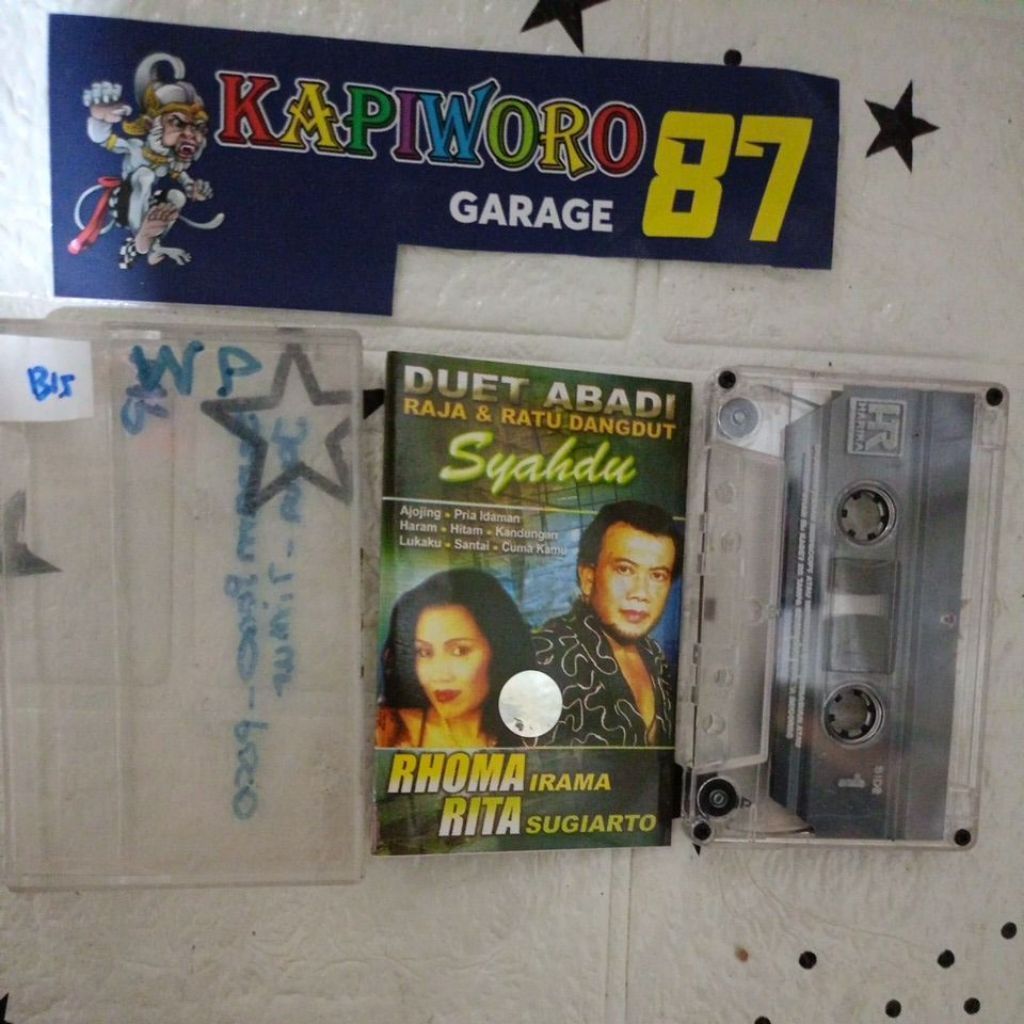 Kaset Pita,Duet Abadi Raja & Ratu Dangdut Syahdu Rhoma Irama,Rita Sugiarto