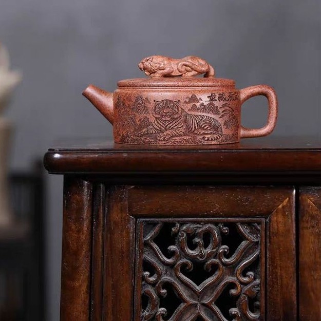 Chinese Teapot Yixing / Teko Tanah Liat 260ml