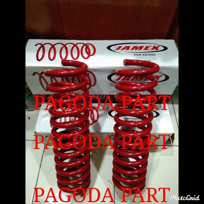 PER KEONG COIL SPRING MERK JAMEX PREMIUM MERCY W124 DEPAN STD 2PCS ORIGINAL DAN TERPERCAYA