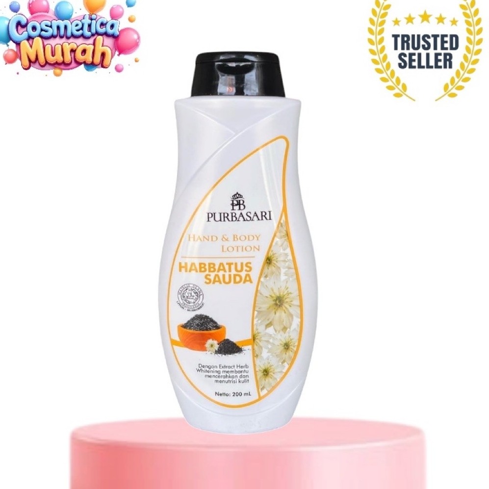 cp,ox] PURBASARI hand & body lotion habbatusauda 200 ml - pencerah kulit