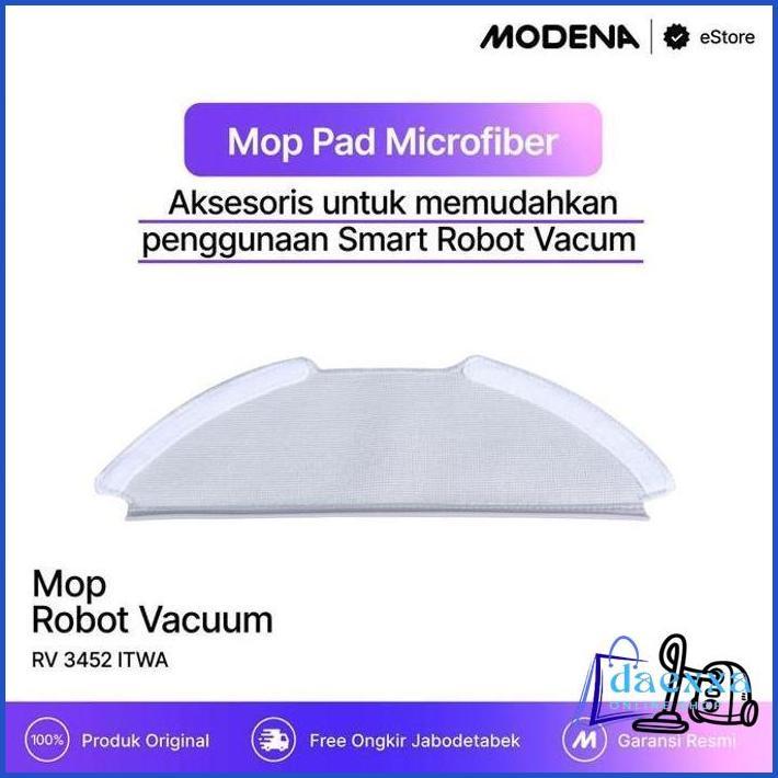 MOP - ACCESSORIES MODENA SEAMLESS SMART ROBOT VACUUM WIFI LIDAR - RV 3452 ITWA PROMO