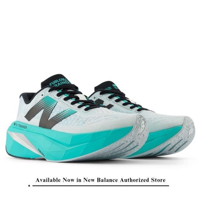 Sepatu Nb New Balance Fuelcell Supercomp Trainer V3 White Cyber Jade