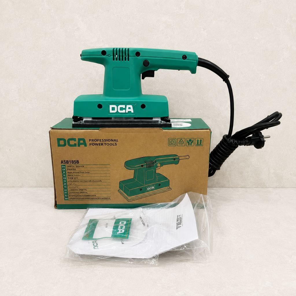 DCA Mesin Amplas Sander ASB185B / Orbital Sander DCA ASB 185B