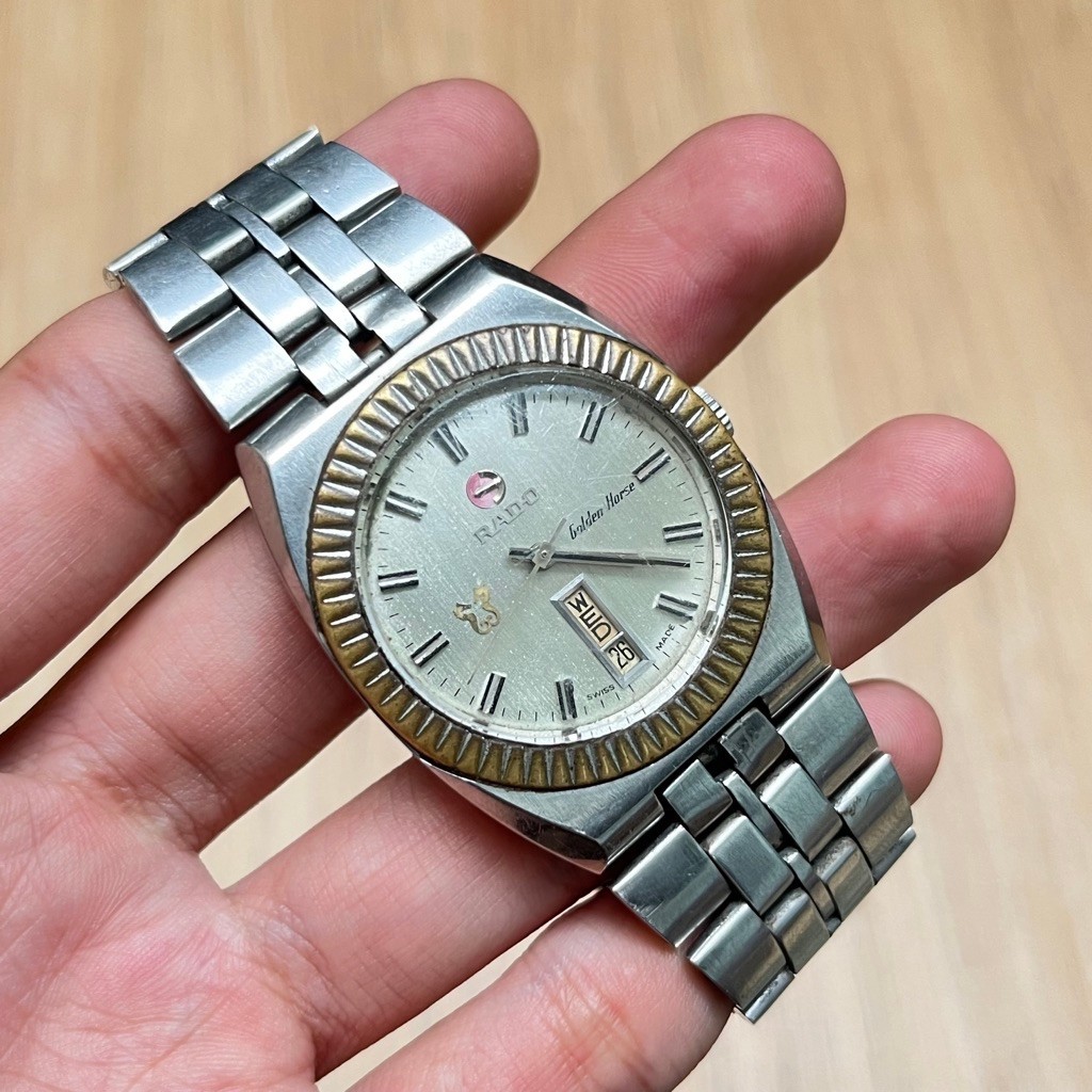 Jam Tangan Second - Rado Golden Horse Original