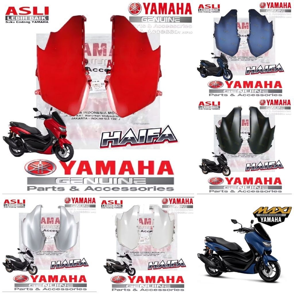COVER PANEL SAYAP DEPAN NEW NMAX KANAN KIRI 2020 2024 B6H-F8351-00 B6H-F8377-00 ORIGINAL YAMAHA