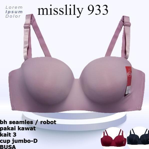 Promo Bh / Bra Seamles /Bh Robot Extra Size Cup -C Cod