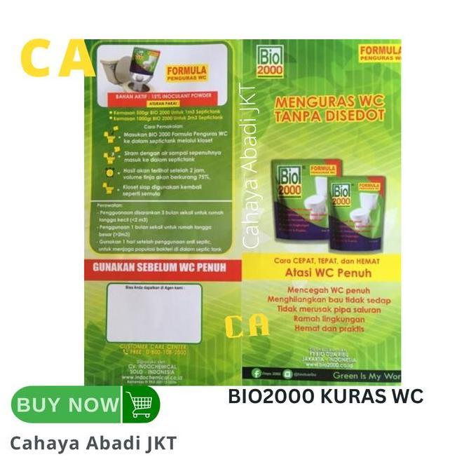 Bio2000 Bio 2000 Kuras Wc 1Kg - Kemasan Bubuk