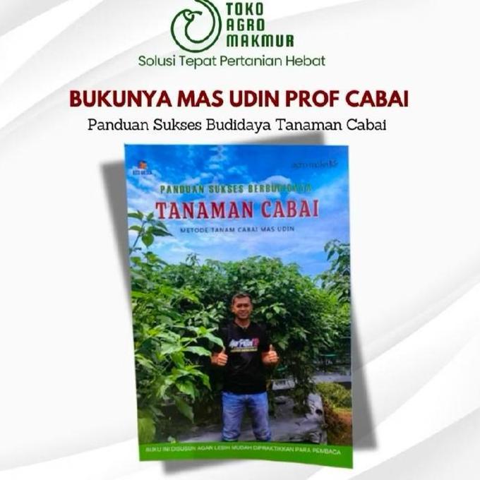 Buku Sukses Metode Tanam Cabai Ala Mas Udin