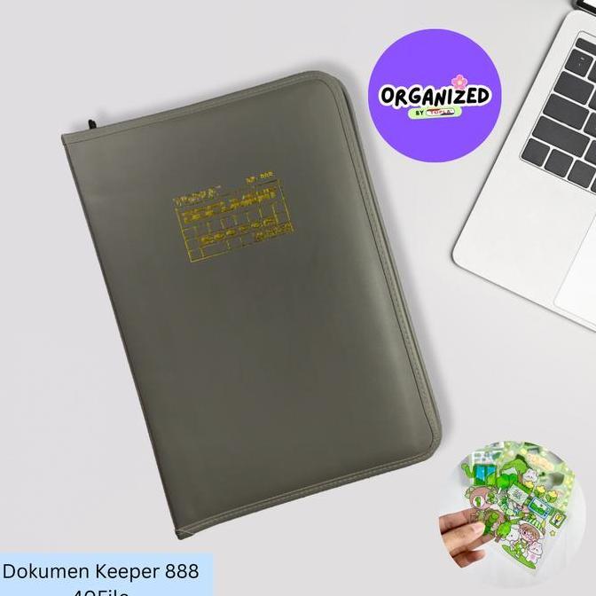 TOPLA Map Dokumen Keeper Ijazah Resleting Map Dokumen F4 BSS