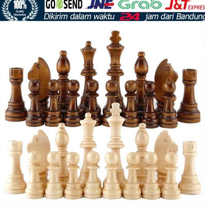 Catur Kayu Buah Bidak catur kayu internasional