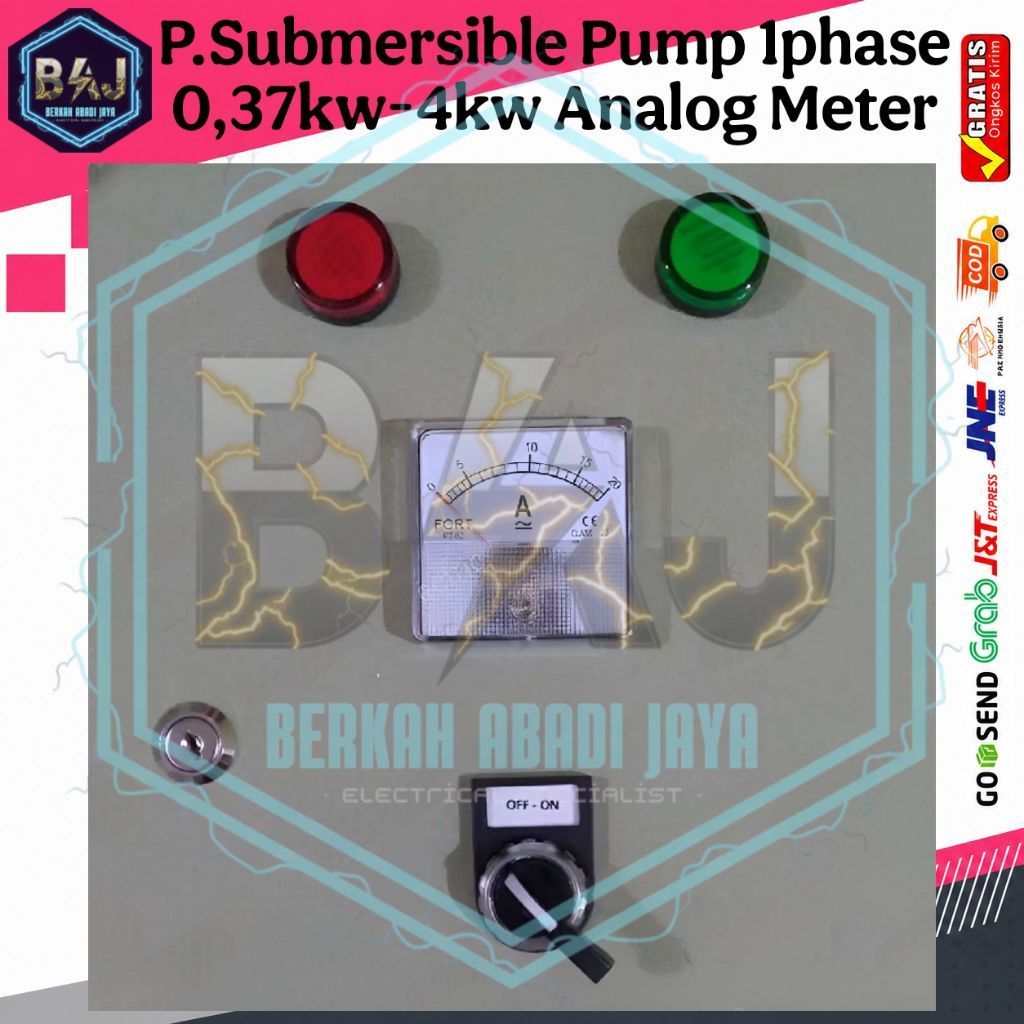 PANEL POMPA SUBMERSIBLE 1PHASE