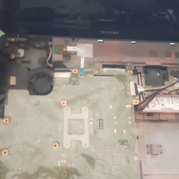 motherboard toshiba L745/unit baterai drop nocarger