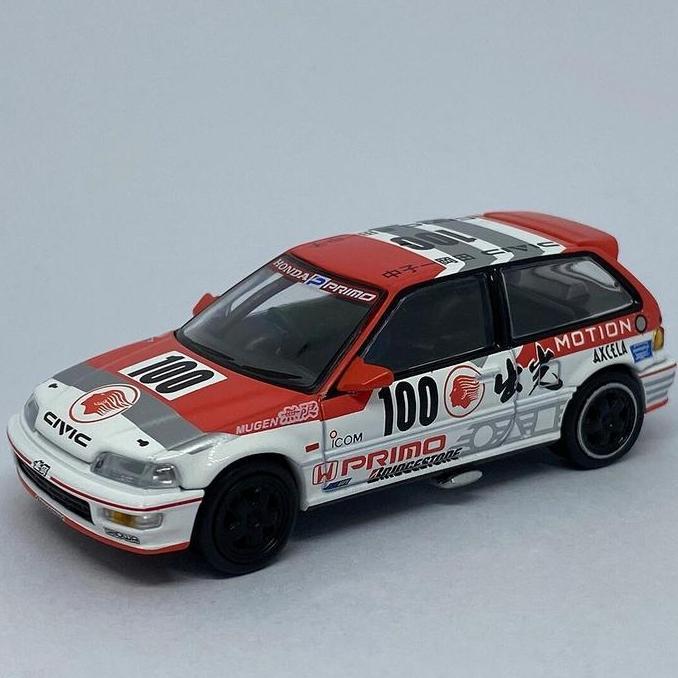 314431 - TOMICA LIMITED VINTAGE NEO LV-N229A IDEMITSU MOTION MUGEN CIVIC 1/64 TOMYTEC EF9 SMETOY