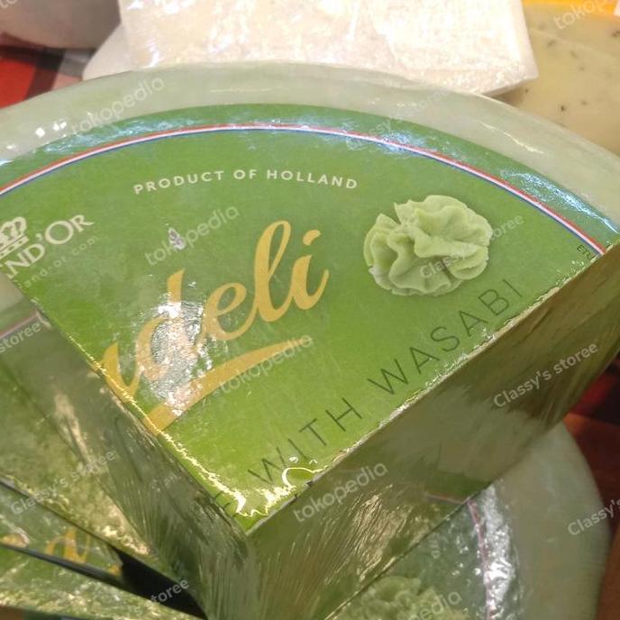 Grandor Gouda Wasabi/Keju Gouda/Keju Repack 200 Gr/Cheese