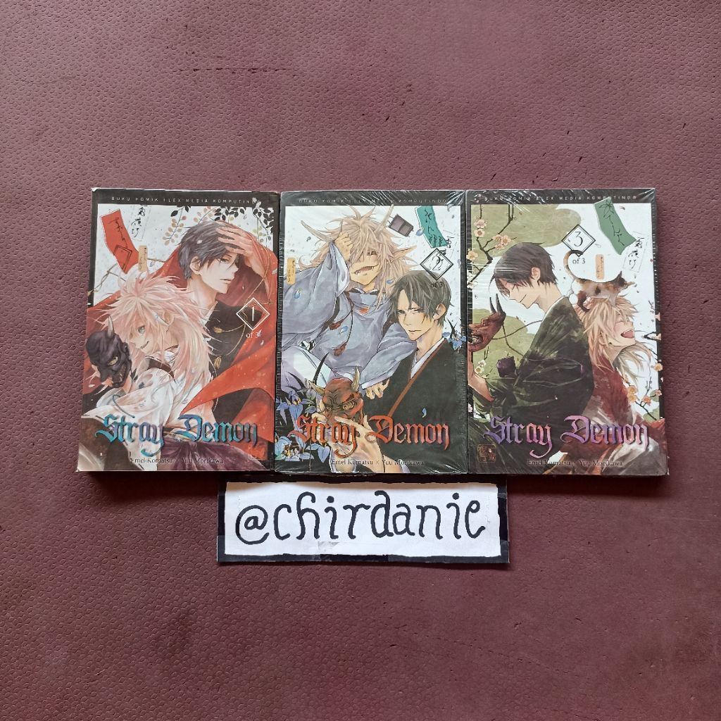 Komik STRAY DEMON - Emel Komatsu / Yuu Morikawa 1-3 Tamat