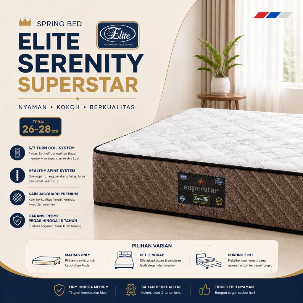 Serenity springbed - spring bed serenity - springbed serenity 160x200 - springbed serenity 160x200 t