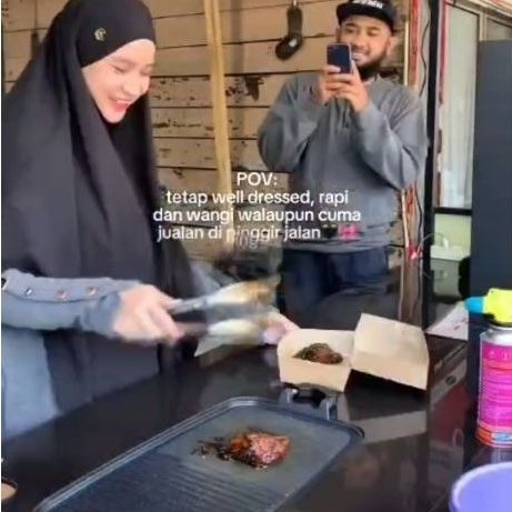 Alisya Abaya & Kasko Agam (Abaya Couple)