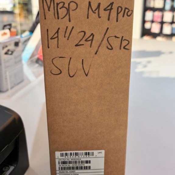 NEW MACBOOK PRO CHIP M4 PRO 24/512 GARANSI RESMI IBOX