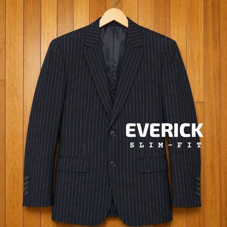 Evenrick blazer pria slimfit second branded
