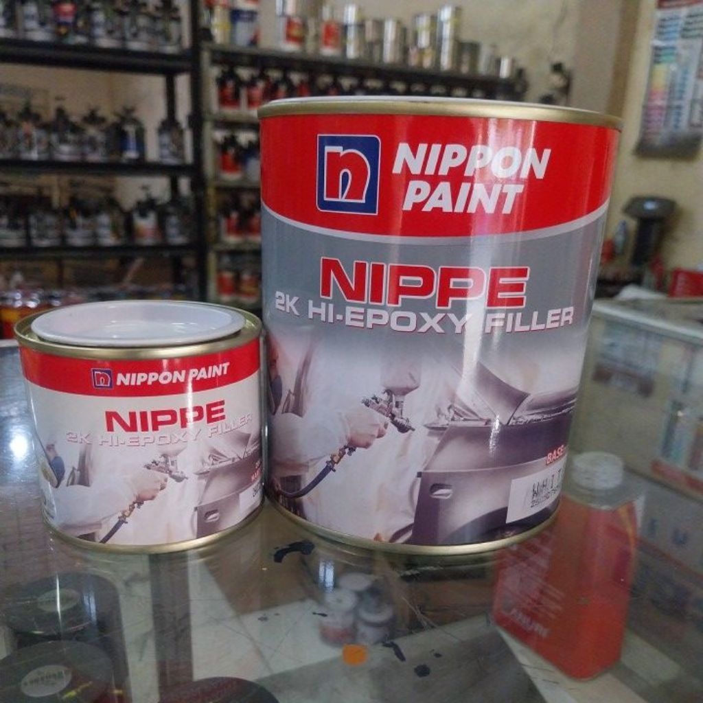 Nippon Paint Hi-Epoxy Filler Cat Dasar Epoxy 2 Komponen Mudah Diaplikasikan
