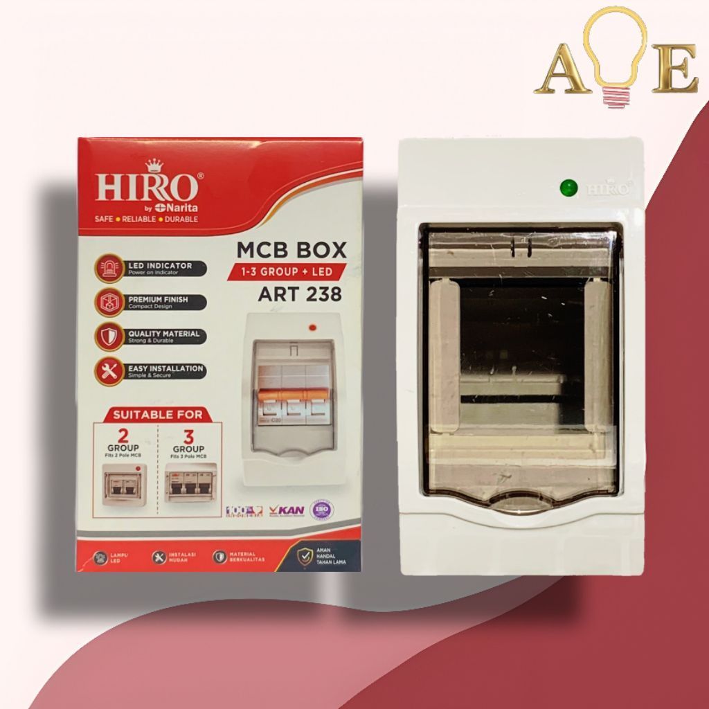 Box MCB 1-3 Group tutup Box MCB tutup 3 Group MCB inbow outbow MCB tanem
