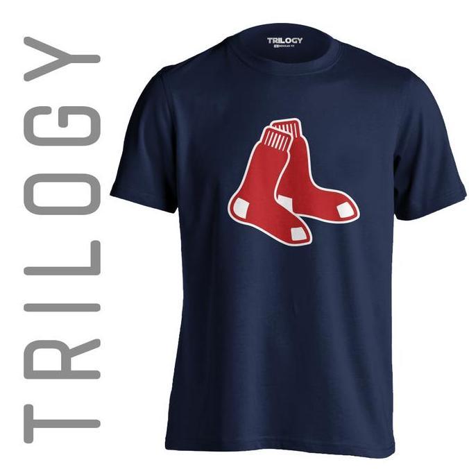 TRILOGY 0520 - Boston Red Sox Baseball - Kaos Premium - SPORT MLB