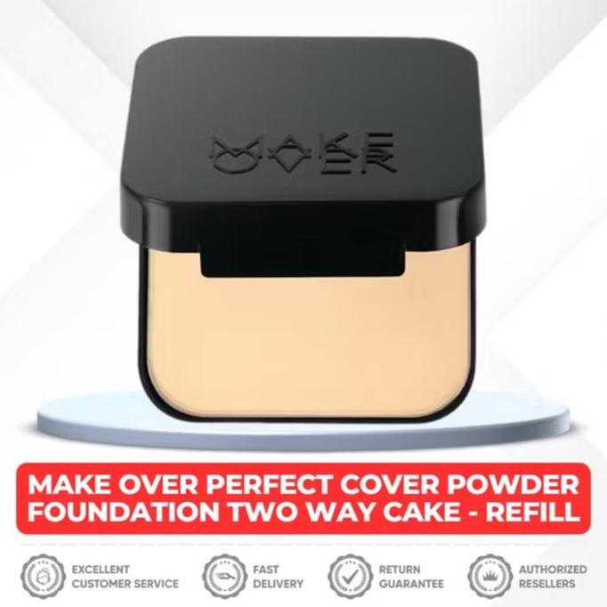 Ace- Make Over Perfect Cover Powder Foundation Twc Two Y Cake - Bedak Padat - Bedak Padat Make Over 