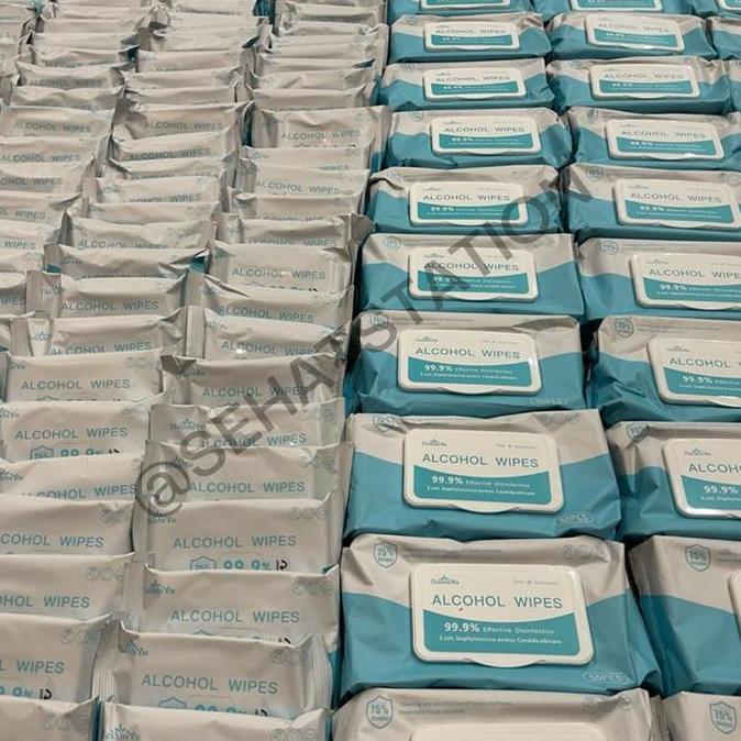 Medico- Chando Tissue Basah Antiseptic Sterilization Wipes Alkohol Anti Virus