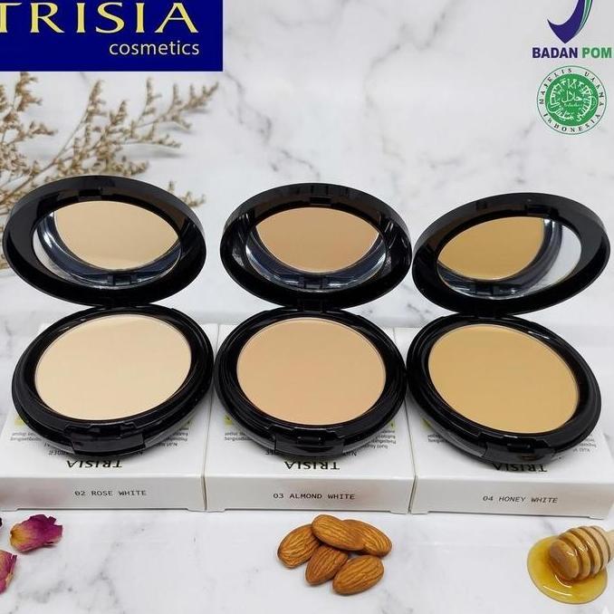 Ace- [Buy Twc Get Free Refill] Trisia Two Y Cake Pressed Powder - Natural White - Bedak Padat Compac