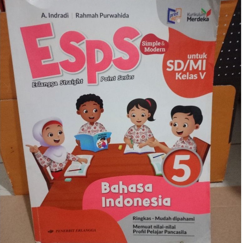 Buku Bekas Esps 5 Bahasa Indonesia