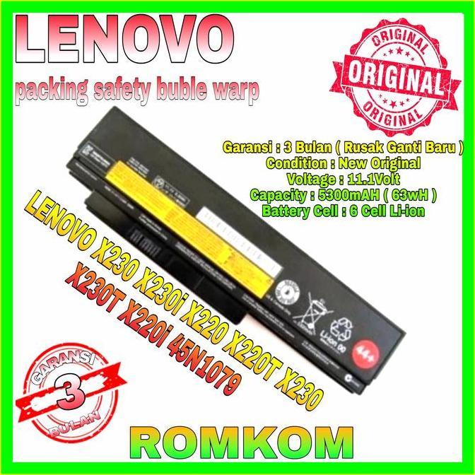 Baterai Laptop Original Lenovo Thinkpad X230 X230I X230S Original