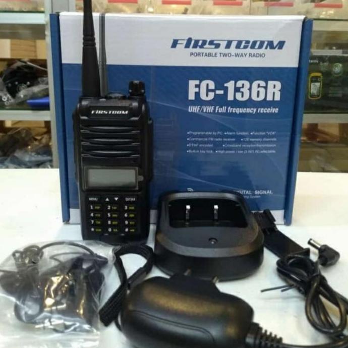 TERBARU - Firstcom FC-136R HT Firstcom FC136  firstcom fc 136 Dual Band