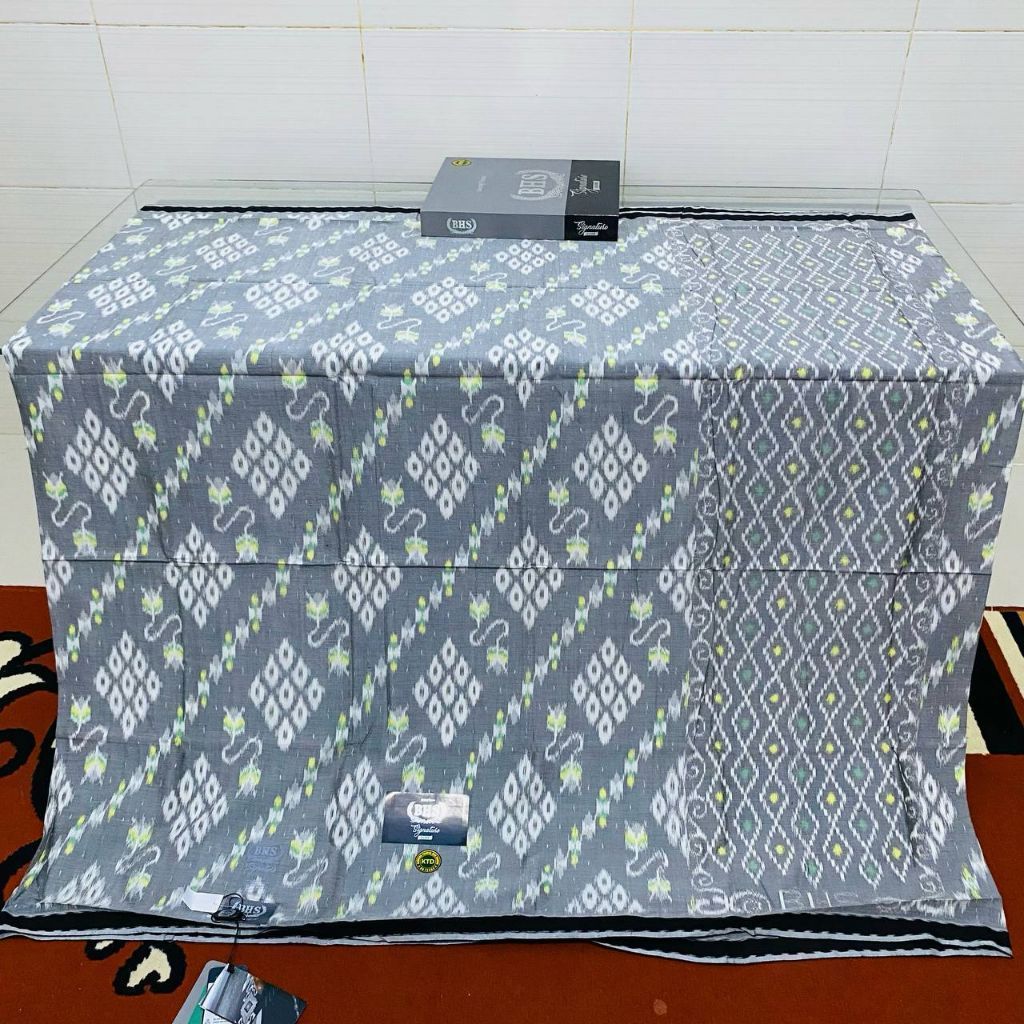 Sarung BHS Signature KTD Silver Lawas Sutra Spunsilk Mercerized ATBM Limited (Bisa COD)