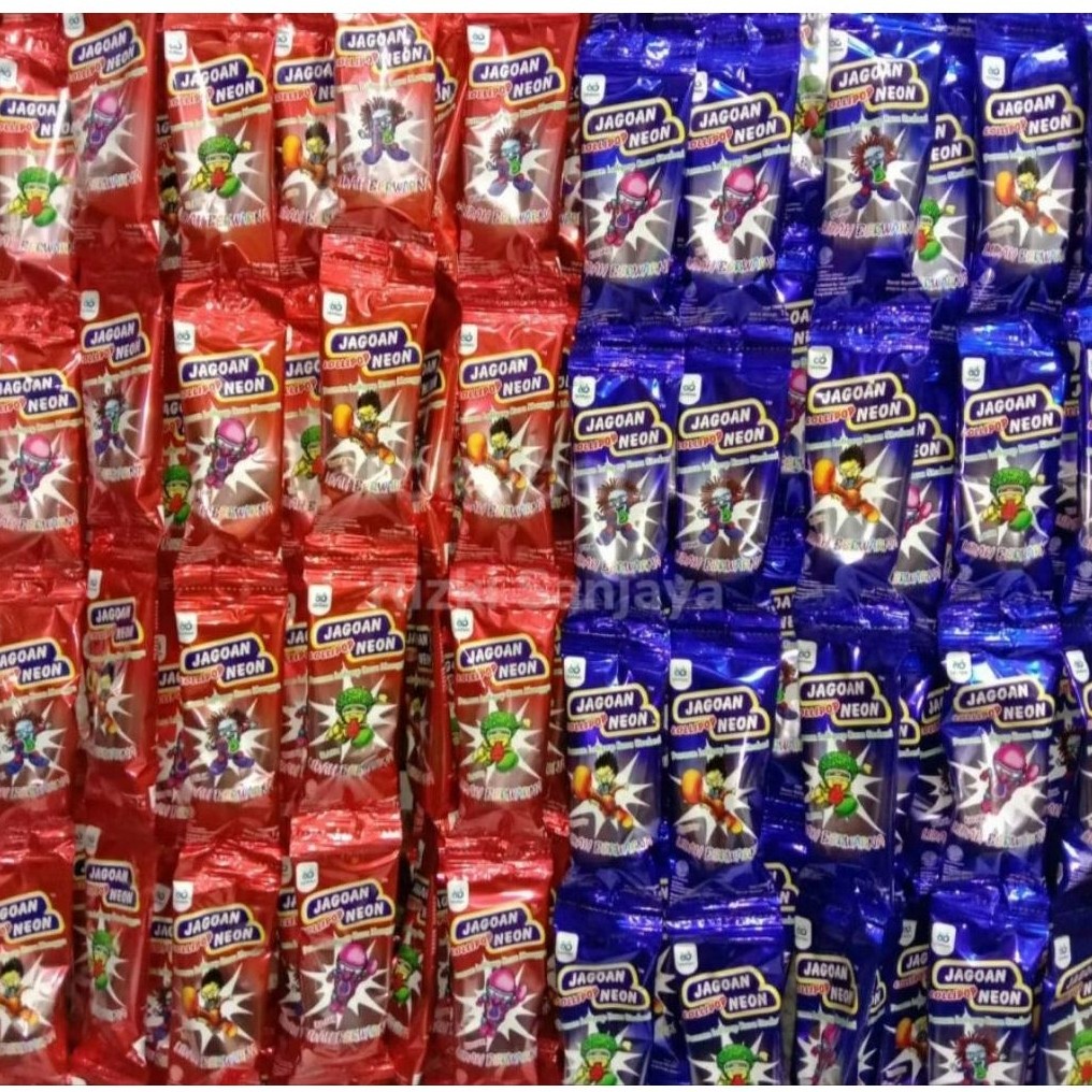 Permen Jagoan Neon Isi 12 Pcs Permen Jagoan Neon