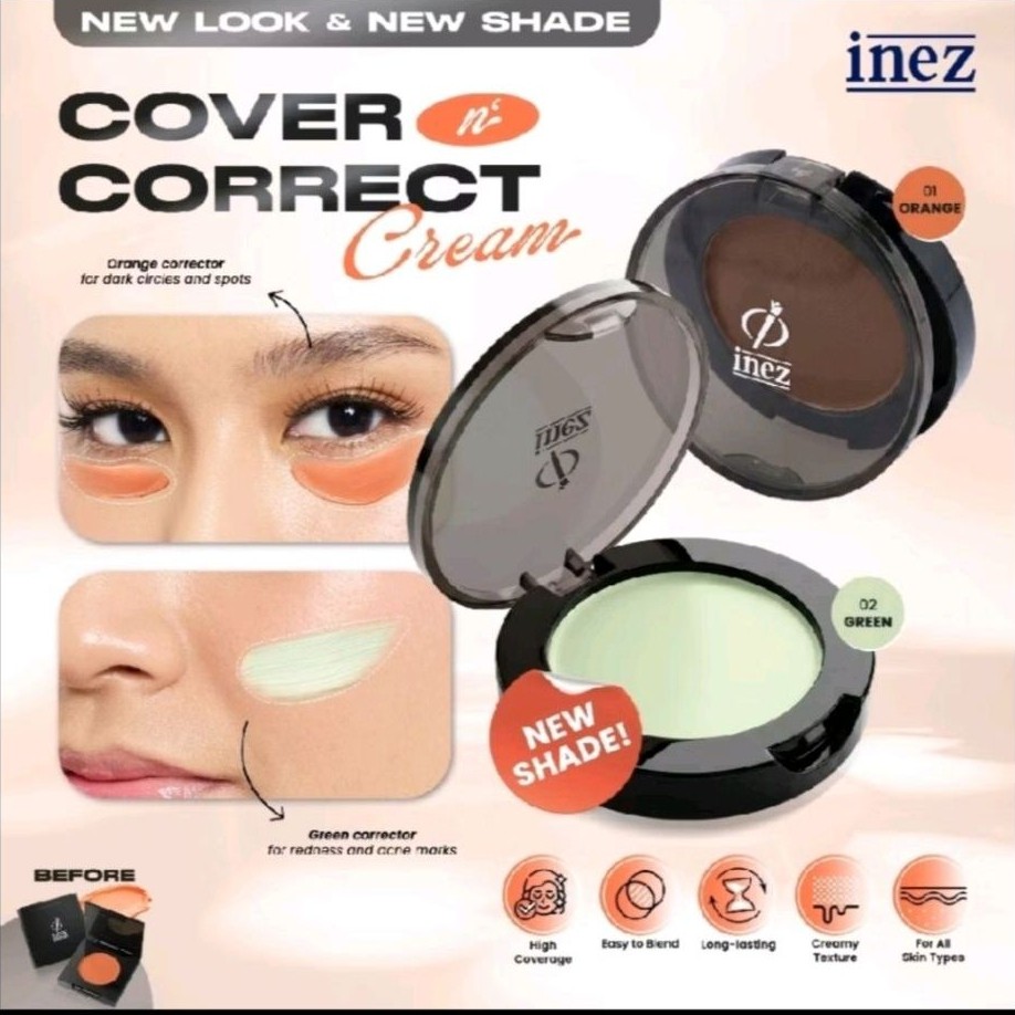 inez cover n correct cream