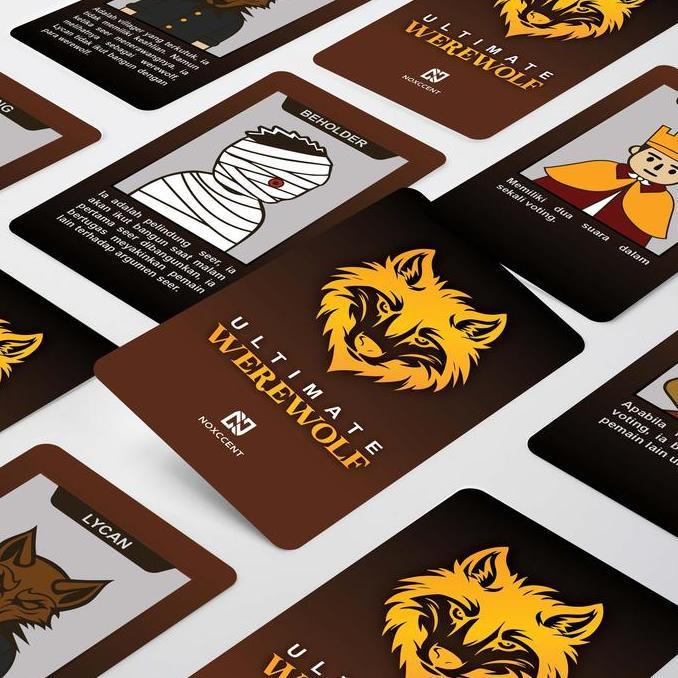 kartu werewolf ultimate - kartu permainan werewolf