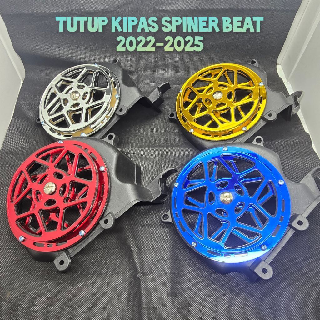 cover tutup kipas new beat deluxe 2022-2025 model bintang tutup kipas set spiner pnp beat deluxe new