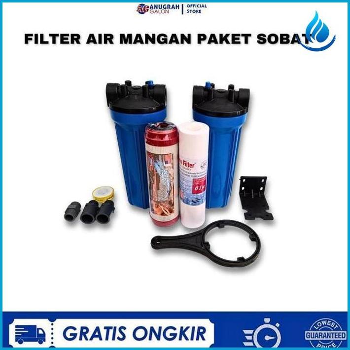 Filter Air Mengandung Zat Mangan Atau Zat Besi Paket Sobat/ Saringan Penjernih/ Water Treatment Term