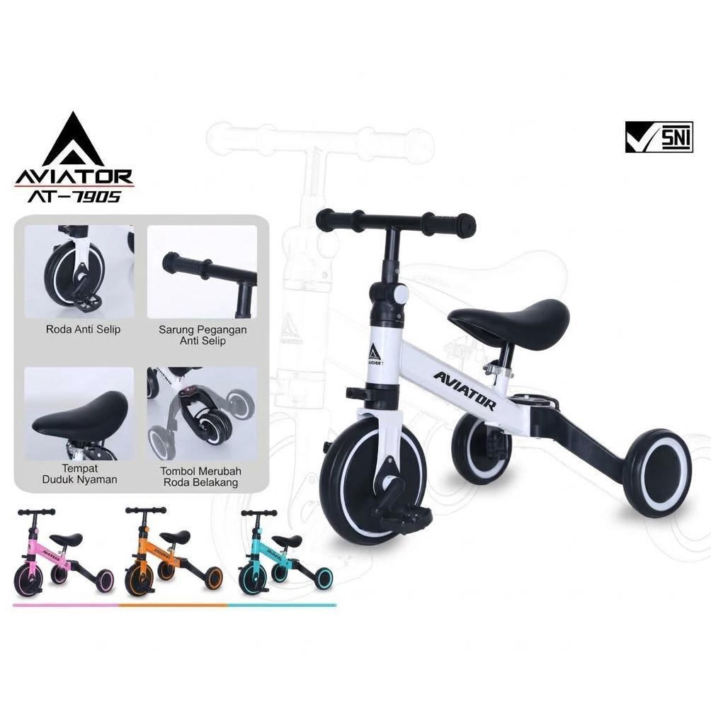 Termurah Sepeda Aviator Roda 3 | Sepeda Anak | Aviator Sepeda Anak Roda 3 | Balance Bike AT-7905 Toy