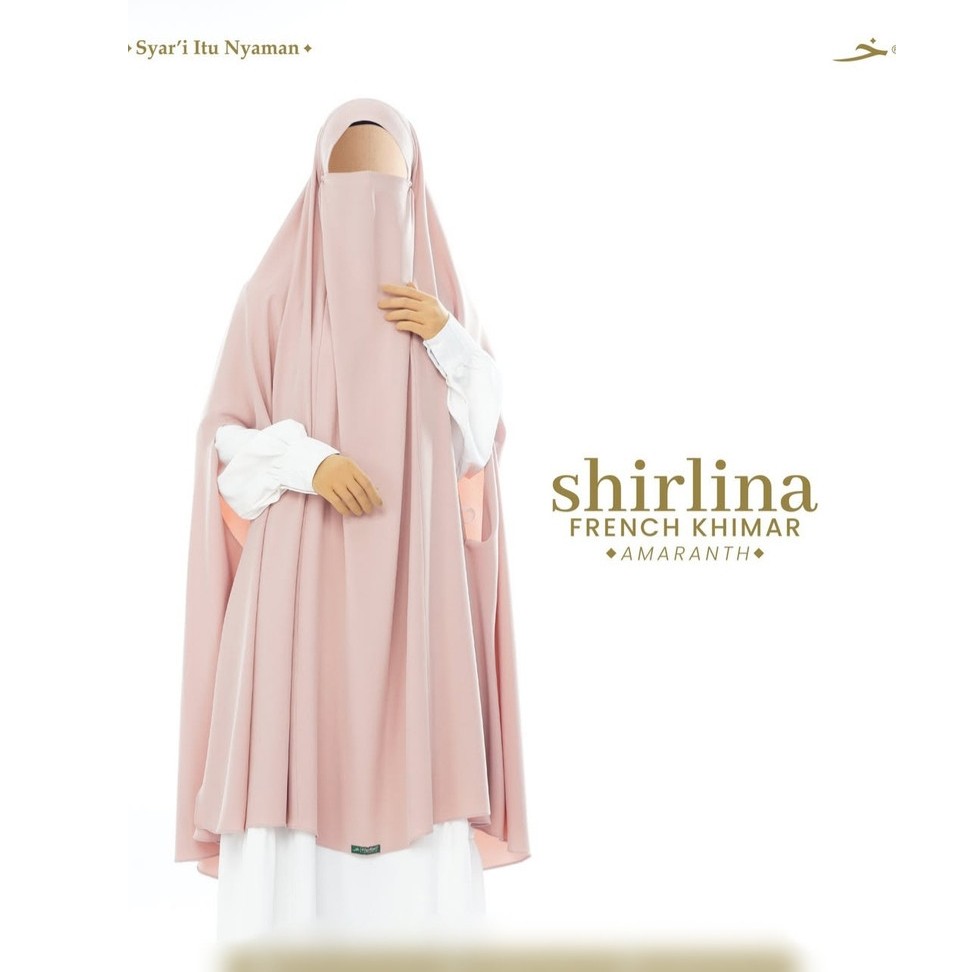 [BISA COD] KHIMAR FK SHIRLINA BY KHADIJAH INDONESIA | FRENCH KHIMAR
