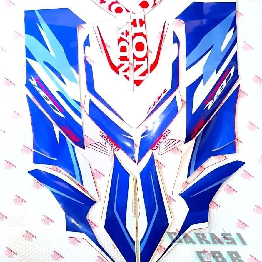 Stripe Set New CBR 250RR 2023 Tricolor - Striping Sticker Body New CBR 250RR Tricolor - Stiker CBR 2