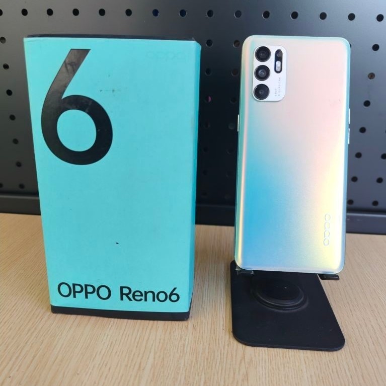 Oppo Reno 6 8/128 Second Mulus lengkap