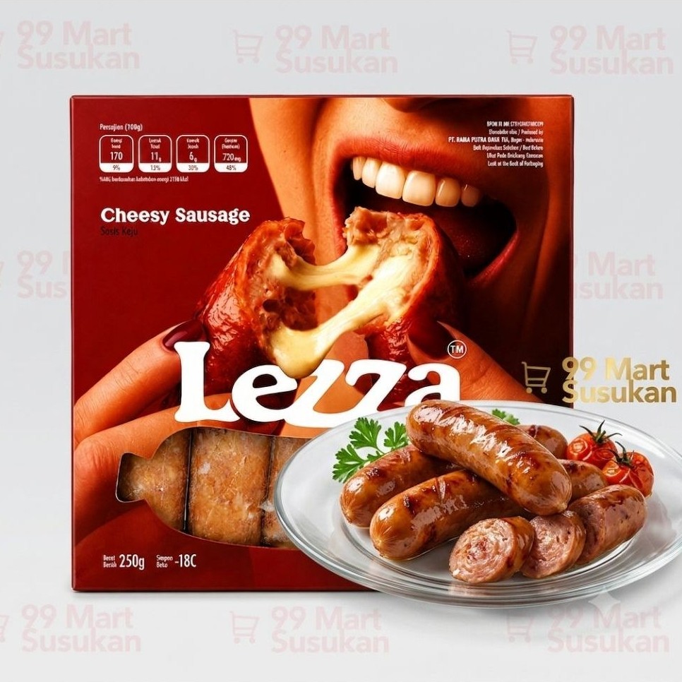 LEZZA Sosis Sapi 250g.
