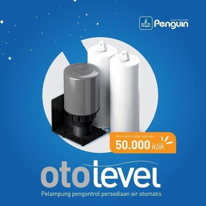 Radar Otomatis Penguin Otolevel/Pelampung Tangki Toren Otomatis setel Air/PENGUIN OTOLEVEL TANDON