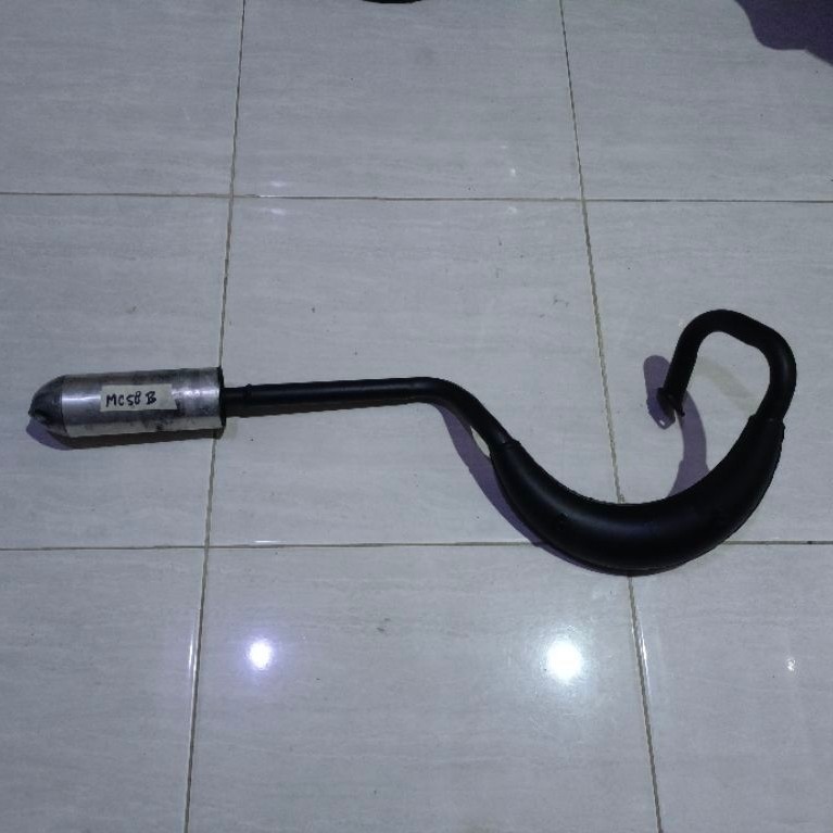 Knalpot Motor trail mini 2 tak 50 cc Second Bekas