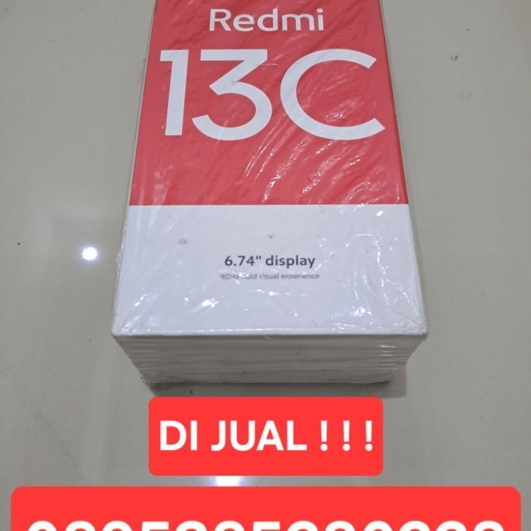 DIJUAL HP XIAOMI REDMI 13C RAM 8 GB MEMORY 256 GB