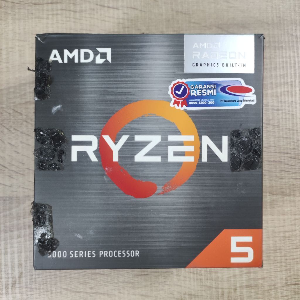Processor AMD Ryzen 5 5600G AM4 DDR4 Fullset Box Prosesor CPU